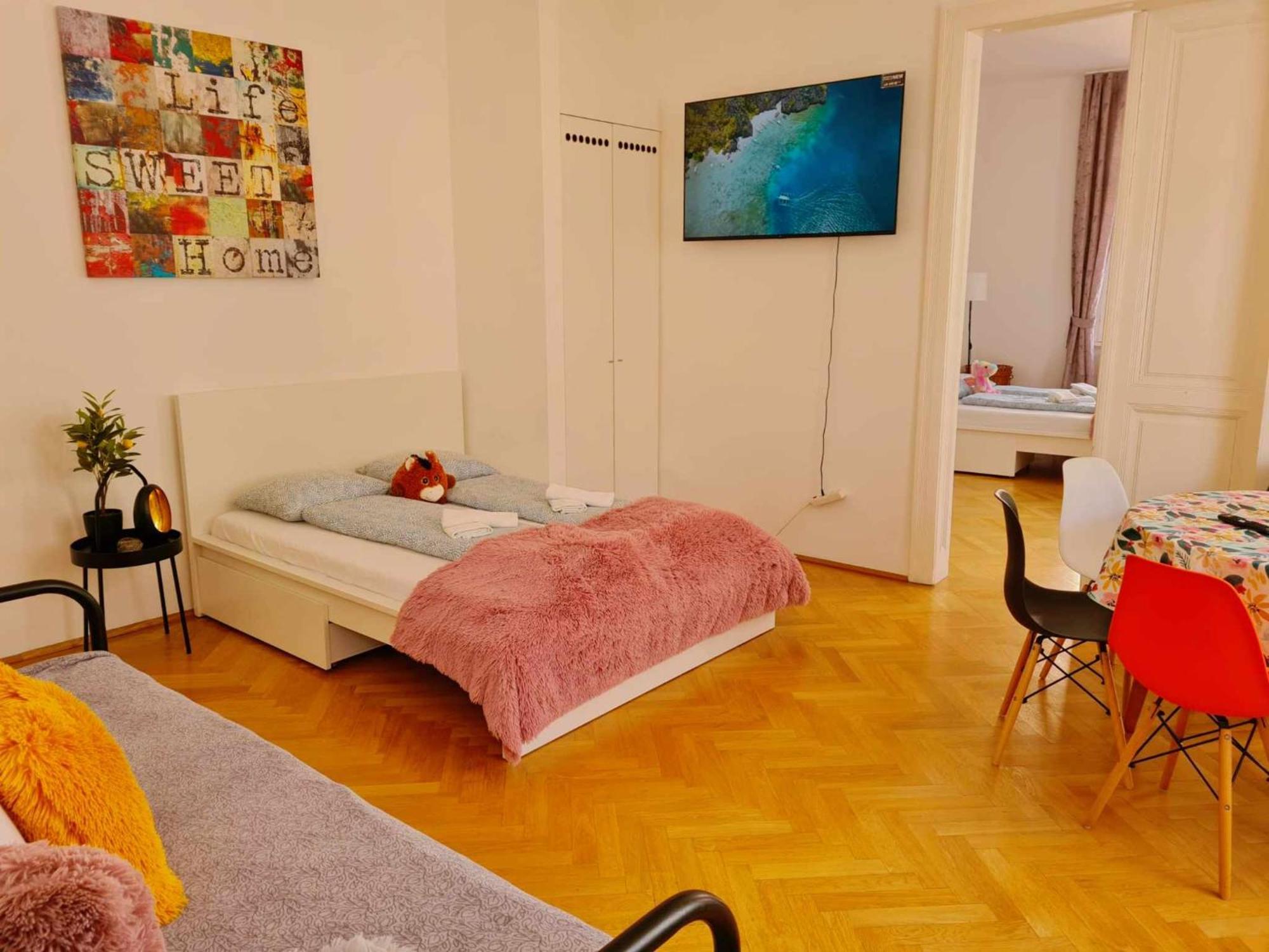 Central And Round 3 Minutes To City Shopping Center And Schoenbrunn Palace Vienna Luaran gambar